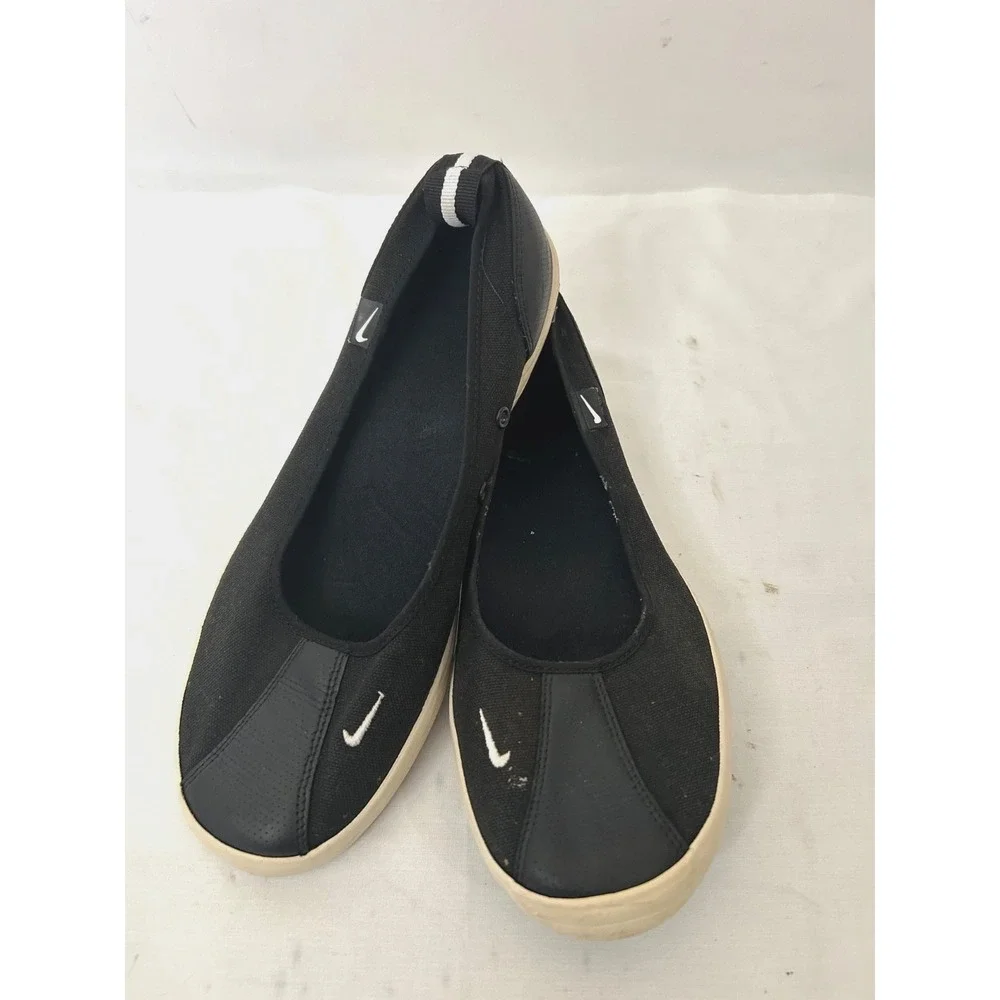 NIKE Black UK 7.5 EU 38 US 7 Ballet Sports Training Yoga Gym Women's Flats